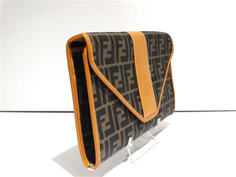 fendi large clutch|fendi clutch vintage.